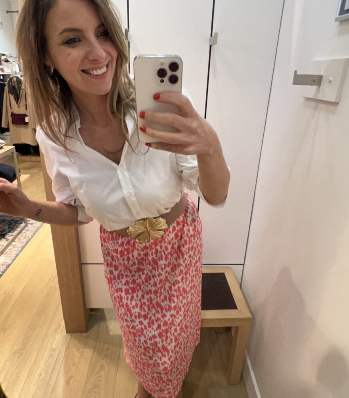 Jupe / blouse et ceinture