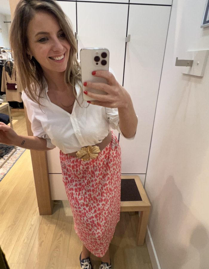 Jupe / blouse et ceinture